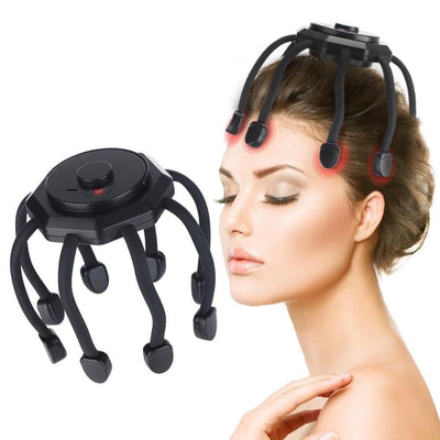 Automatic Relax Massage Octopus Scalp 360 Degree  Rechargeable